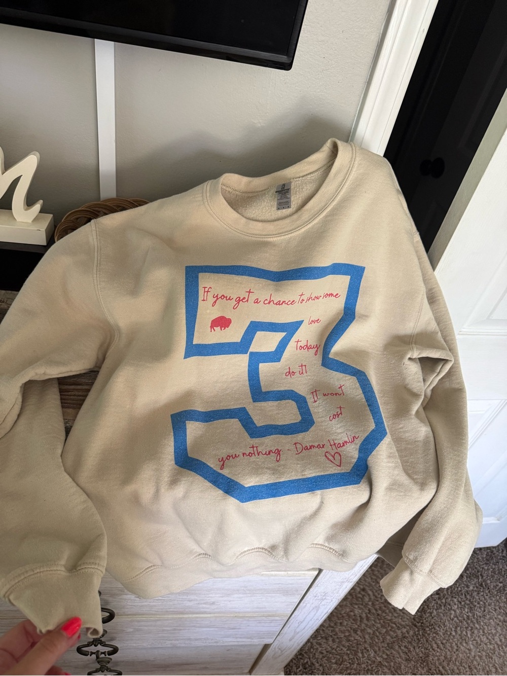 Buffalo Bills #3 sweatshirt